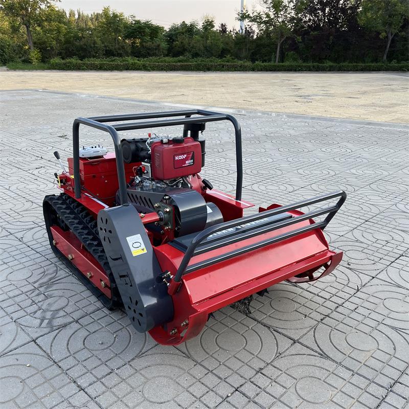 工DXS厂直供碎草机无遥割控履带草全地形除机草场果园大马线力草