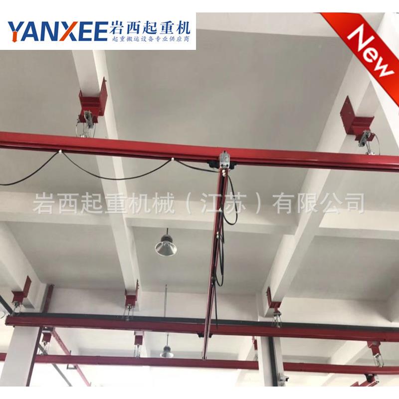 性单梁kbk轨道起重685机kbk柔梁轨道挂单起重悬机
