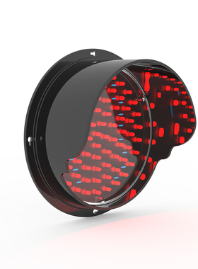 红绿灯200mm 交通信号灯 LED自助洗车机指示灯 设备小型指示灯筒