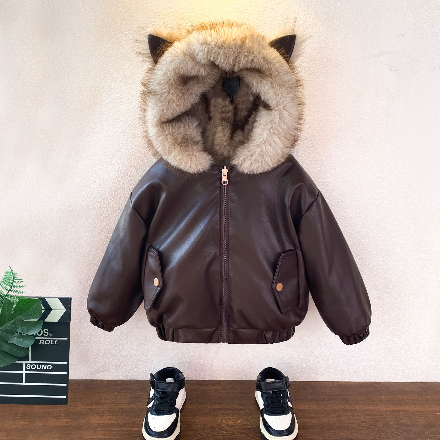 男童秋冬外套加绒加厚2025新款