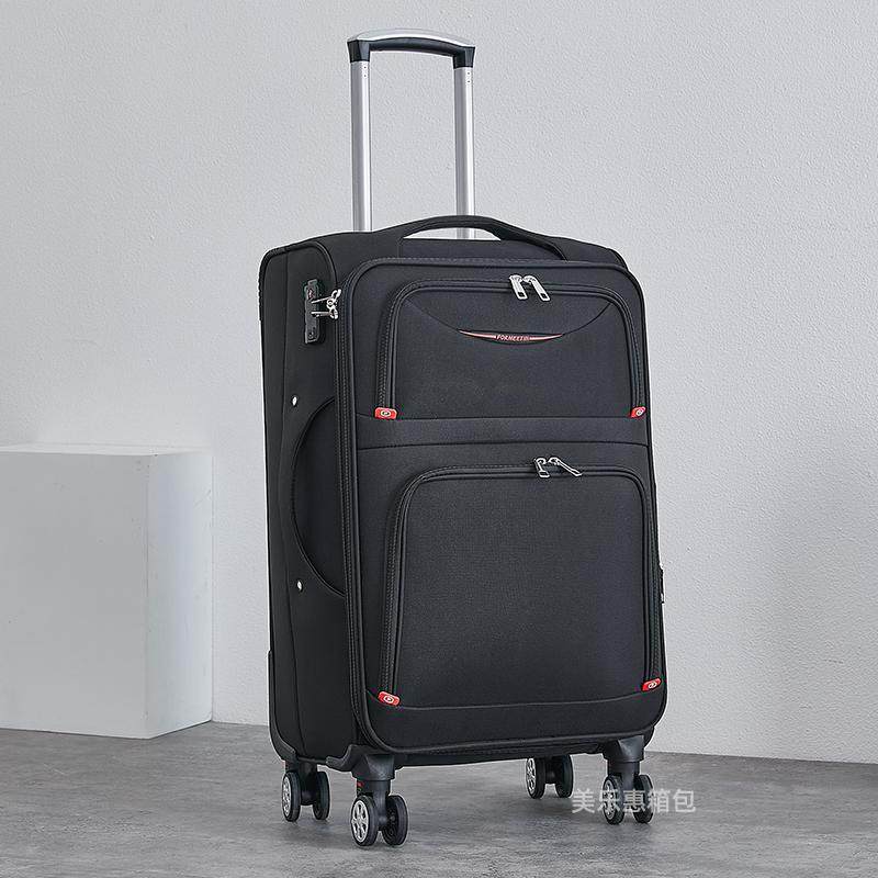 防爆拉链万向轮密码旅行箱牛津布