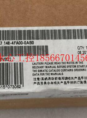 议价1P 6ES7148-4FA00-0AB0 ET200PRO电子模块6ES7 148-4FA00-0￥