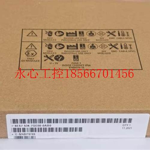 议价S7-1500模拟量输入/输出模块6ES7 534 6ES7534-7QE00-0AB0/￥