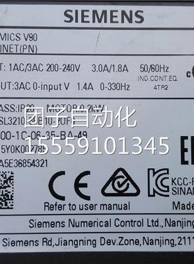 6L2103-5FB10-2UF0. 02KW伺服驱动S器 西询价