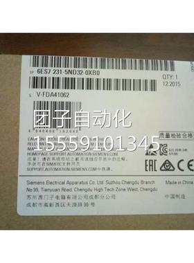 西子6ES17223-1PL32-0B0SX7-200数字量I/O输入输出模块门SM120.95