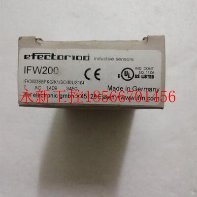 议价全新原装正品易福门 IFM IFW200 实物拍照 *￥