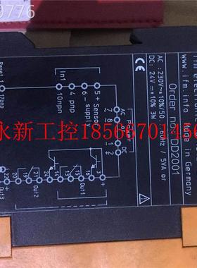 议价现货原装易福门ifm 易福门 ONITOR FRD1 D-2M001 实物成色9￥