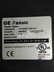 FANUC STATION IC752WTC552 DISPLAY 2000工控机实图询价 AGE