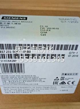 询价西门子S7-120 8点热电输入模块 6E3S721-5QF32-0XB0偶原装0现