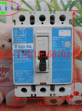 议价Westinghouse/EHD 14K EHD3050 3P 50A断路器空气开关现货￥