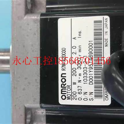 议价R7M-A20030欧姆龙伺服电机成色漂亮保修三个月  现货￥