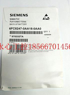 议价NCU/NCK锂电池6FC5247-0AA18-0AA0/OAAO 575332TA 3V 8￥