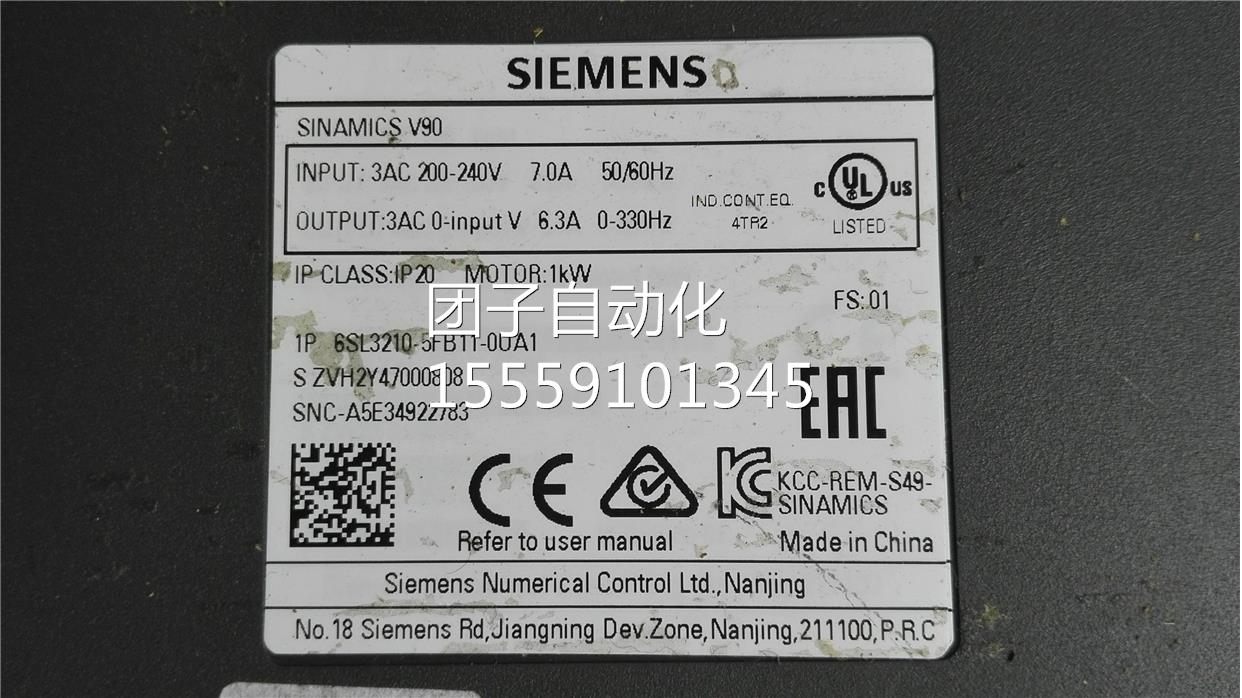 SL32105FB11-0UA1-1KW/2动20V6伺服驱器西询价