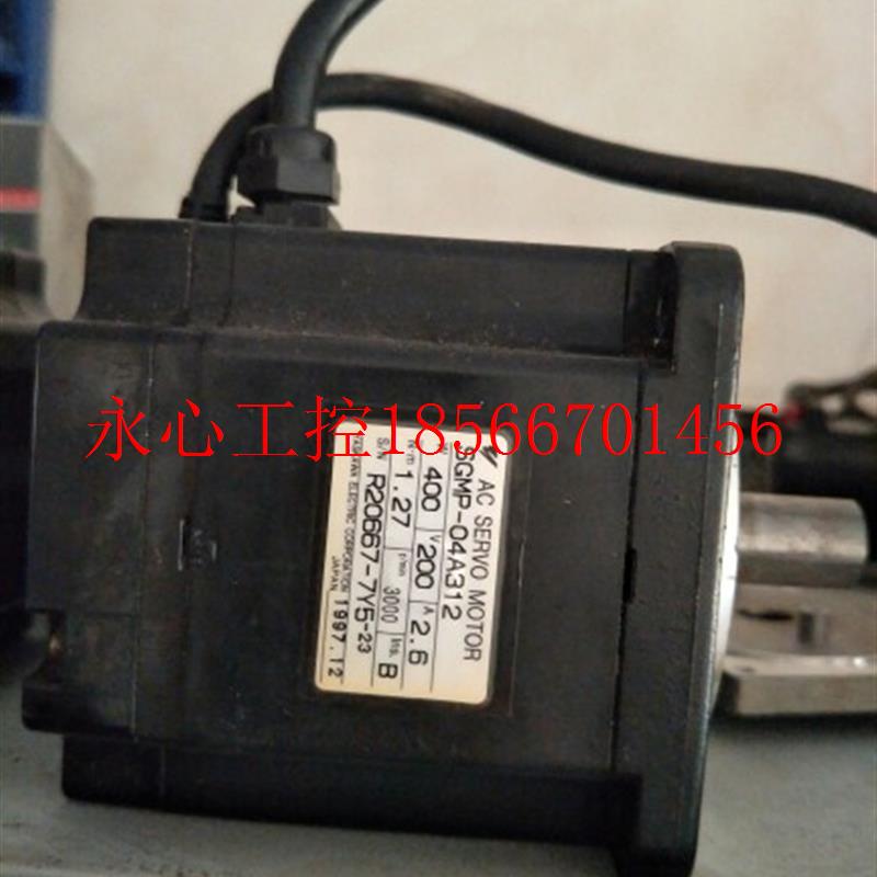 议价安川伺服电机SGMP-02A312 314 SGML-04AF14,SGM-04A3NT12 0￥