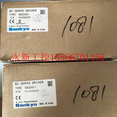 议价全新原装Sanko伺服驱动器DA22411 /DA22421实物拍摄￥