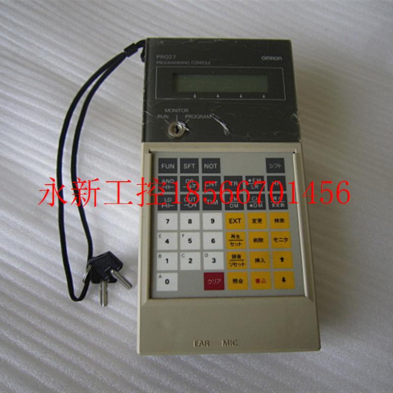 议价正品 拆机欧姆龙/OMRON手编编程器 C200H-PR027 成色好￥