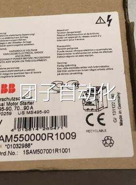 全新原装正品ABB电动机保护断路器 MS497-75/90/100询价