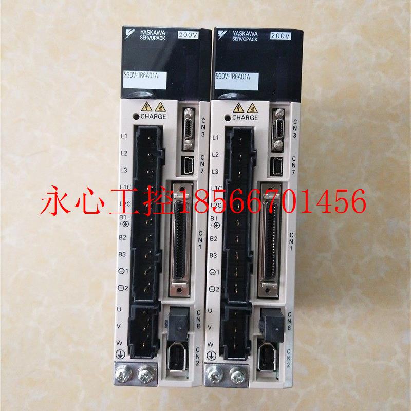 议价拆机安川5系 SGDV-1R6A01A 200W伺服驱动器 现货现货￥