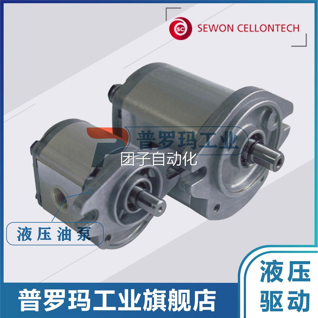 韩国SEWON齿轮泵 SWG2-4.4/7/9.5/11.3/14/17.8/20.8/27.9/34.4-R