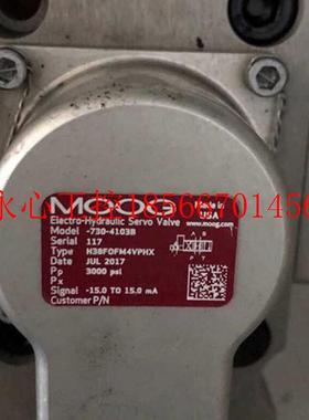 议价MOOG伺服阀 medel 730-4103b type:H38FDFM4VPHX￥