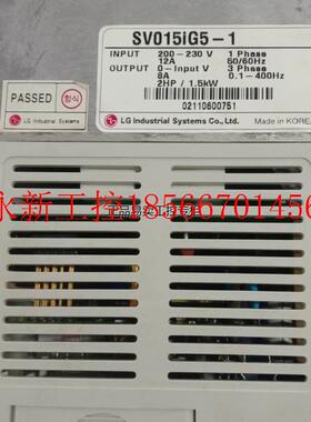 议价原装全新 LG变频器 SV008IG5-1 0.75kw,220V￥