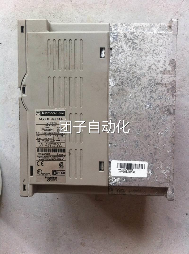 a原装 施耐德变频器 ATV31系列 ATV31HU30N4A 380V 3.0KW功能完好