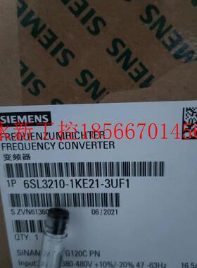 议价6SL3210-1KE21-3UF1G120C 5.5KW3AC380-480V变频器现货￥