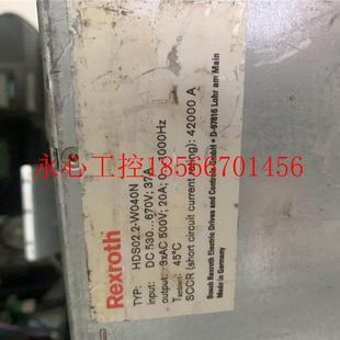 2RRY01 议价力士Rexrot乐h伺服驱动器 HS1 W040N F￥ HDS202.