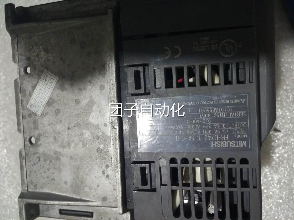 A三菱变频器 FR-D740-1.5K-CHT 1.5KW 380V不包好 实物图询价