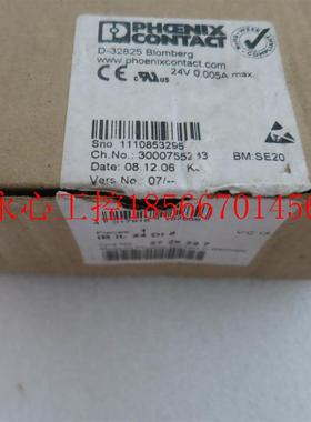 议价全新原装正品菲尼克斯输入模块 IB IL 24 DI 8 2726227 现￥