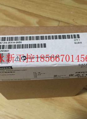 议价SIEMENS正品6ES7 315-2EH14-0AB0 全新原装未开封现货￥