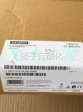 全新原装正品西门子6ES7414-3XJ00-0AB0 低价出售包邮询价