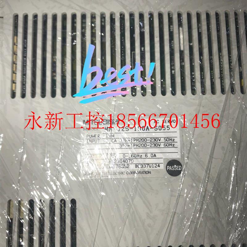 议价原装三菱伺服驱动器MR-J2S-100A-S055拆机件,成色非常￥