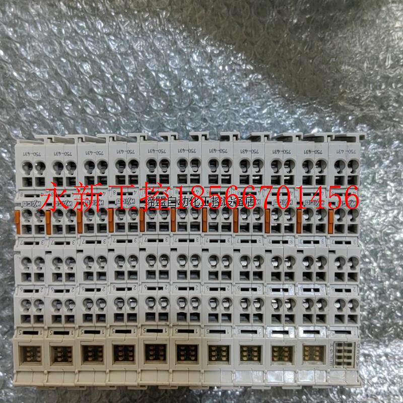 议价WAGO万可PLC模块 750-431  11台二手拆机的功￥