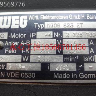 比38WEG.1￥ 速20速0V 议价原装 德国WEG万高减电机KGOG623ET200W