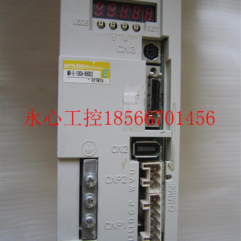 议价正品 拆机 三菱伺服驱动器 MR-E-100A-KH003 成色好 当日发￥