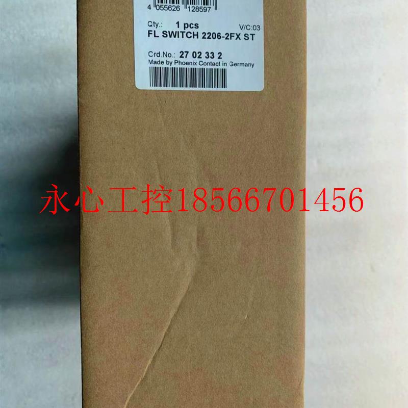 议价正品 进口菲尼克斯交换机 FL SWITCH 2206-2FX ST 订270233￥