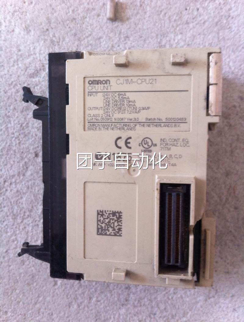 A原装欧姆龙PLC CJ1M-CPU21 实物图 询价