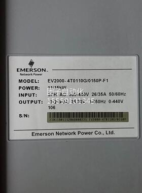 变频器 EV200-40T110G-0150P-F1 11/15KW 38拆0V机询价