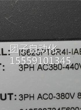 伺服驱器I S动620PT8R4I-IAB2KW 3820V 20124询价
