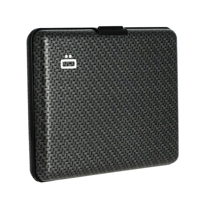 铝制大OGON法国欧夹男士卡盒钱包RFID屏蔽防盗刷防消磁安全卡包