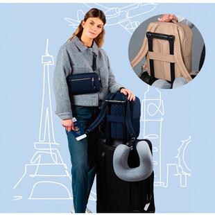 新款Pacsafe W女士旅行商务通勤防盗双肩单肩斜挎包胸包