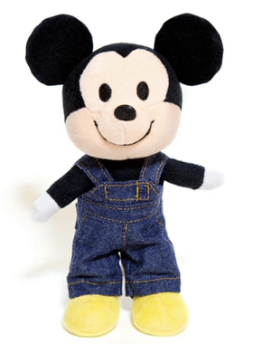 日本迪士尼新系列米老鼠唐老鸭布偶玩偶 nuiMOs ぬいもーず