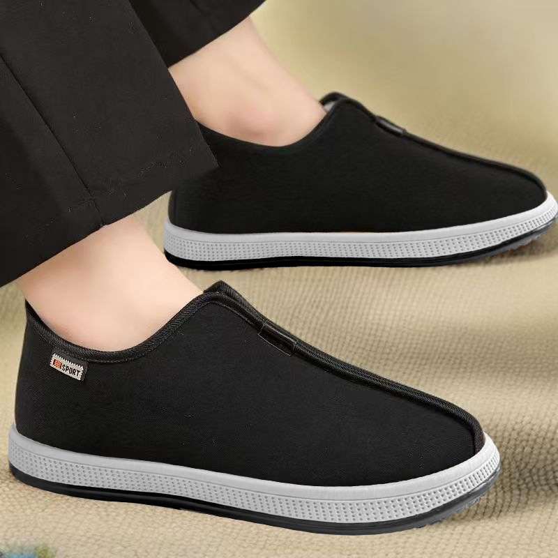 冬季新款男棉鞋加绒保暖