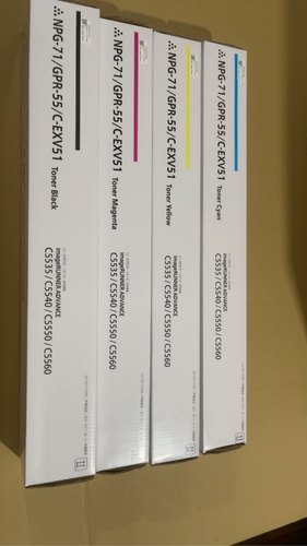 适用于佳能5535 5540 5550 5560碳粉墨粉NPG-71 GPR55彩色粉盒