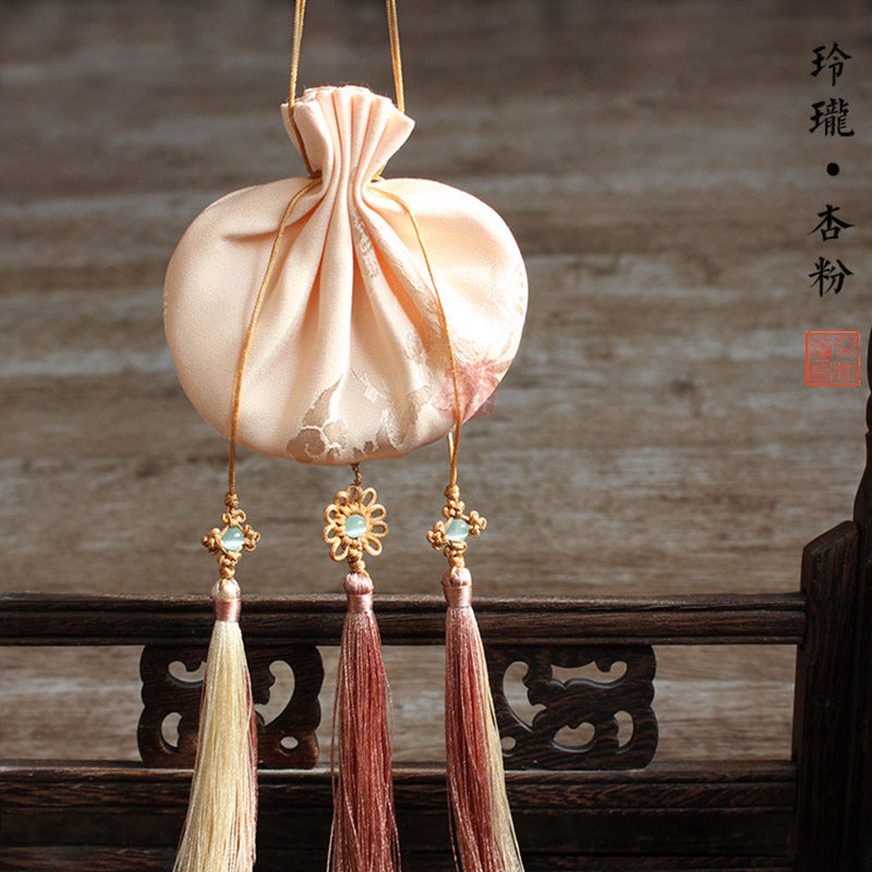 古法荷包香包香囊福袋汉服配饰女腰间腰配腰圆衣柜车内香袋古风