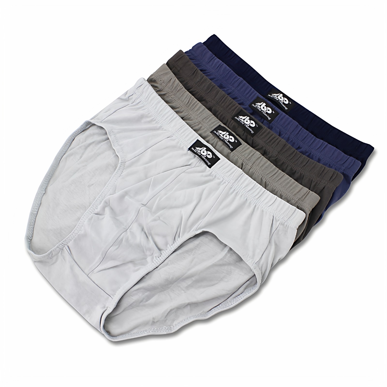 5条装三角内裤男纯棉全棉男士短裤纯色大码青中年四季中腰宽松,女士内衣/男士内衣/家居服,男三角内裤,淘宝优惠券,粉丝福利购,淘宝优惠卷