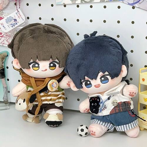 蓝色监狱洁世一蜂乐回属性20cm棉花娃娃可爱动漫周边原创公仔 - 封面