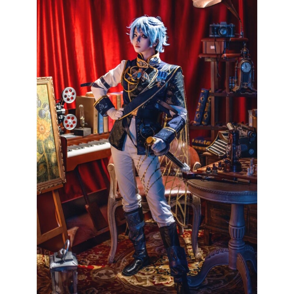 第五人格cos囚徒冬蝉cos服奇珍时装紫皮cosplay二次元游戏动漫服图片