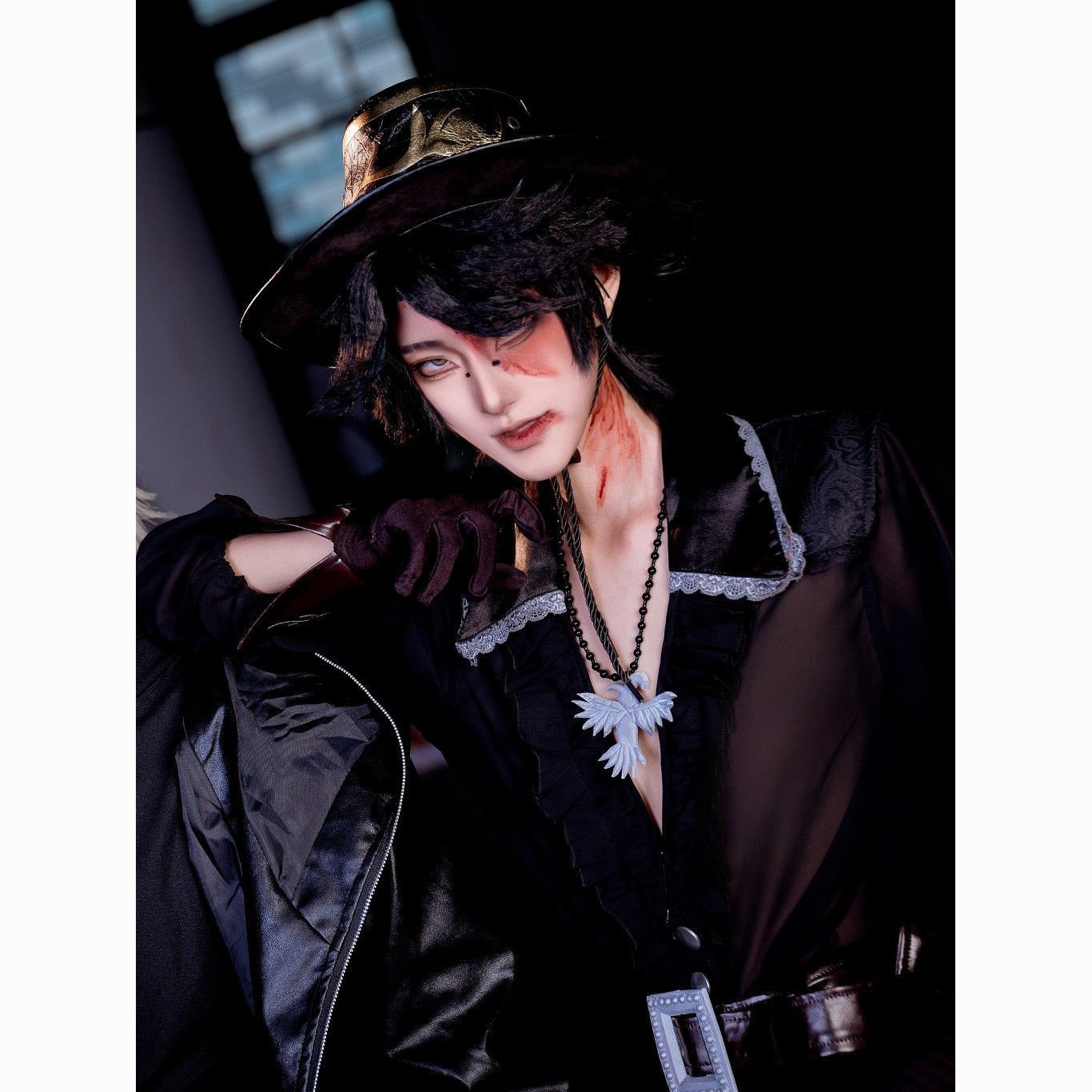 第五人格cos服勘探员暗黑郁金香个性时尚服装男女款cosplay套装图片